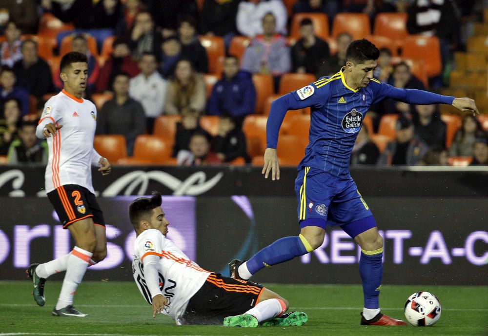 Las mejores imágenes del Valencia - Celta de Copa