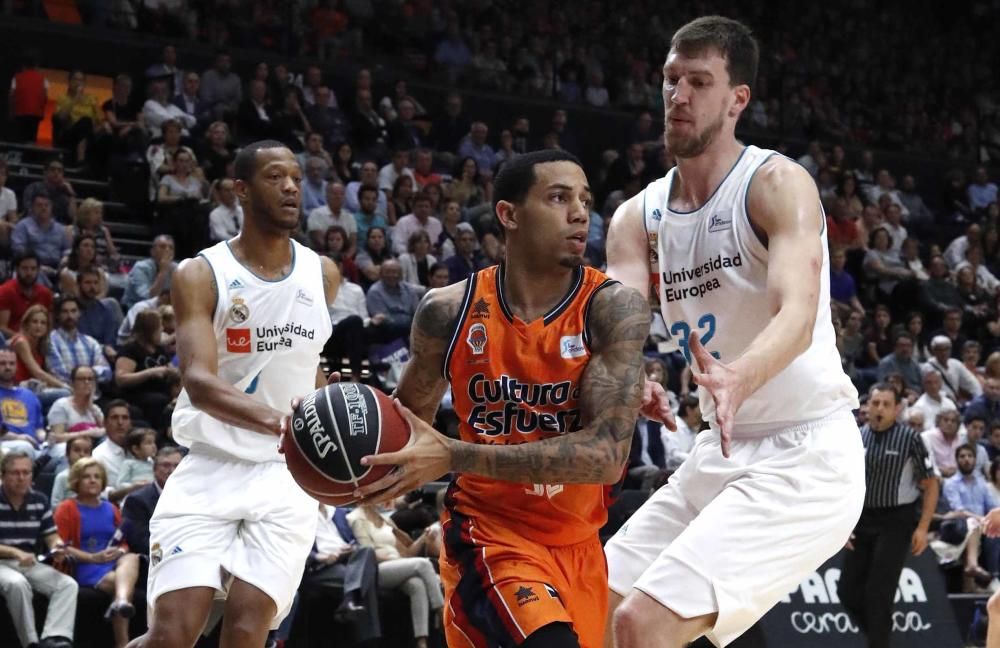 Valencia Basket - Real Madrid, en fotos