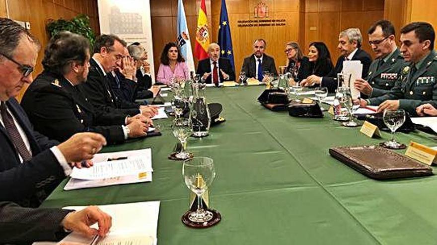 Losada presidió ayer la primera reunión de la comisión del Xacobeo.