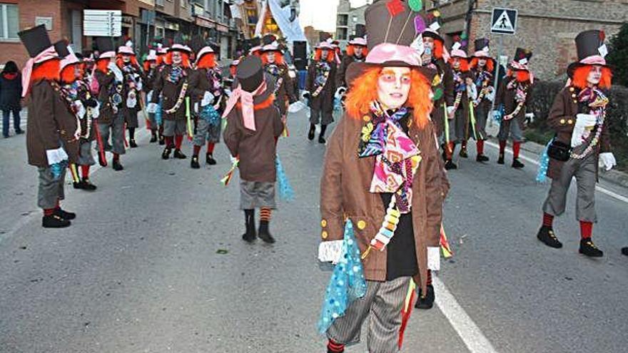 Rua del Carnaval de Berga el 2018
