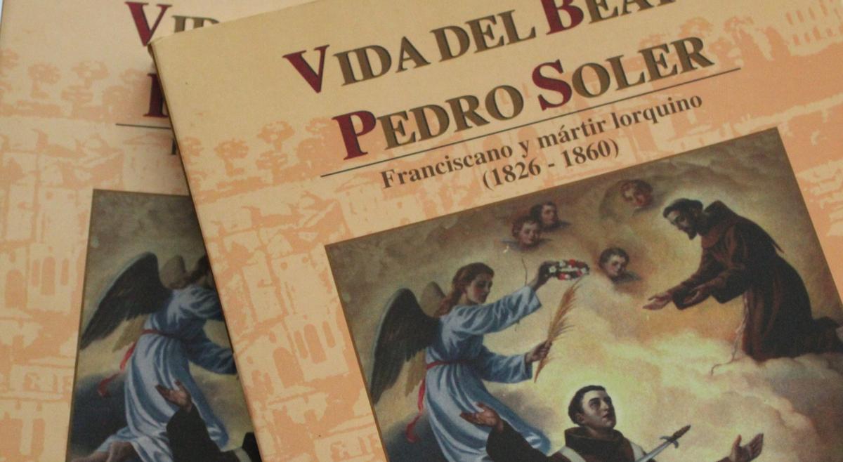 Portada del libro 'Vida del Beato Pedro Soler' escrito por Pedro Riquelme Oliva.