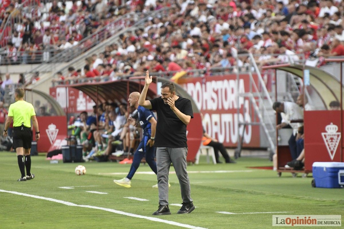 Así fue el encuentro del play off del Real Murcia y el Nástic en la lucha por el ascenso