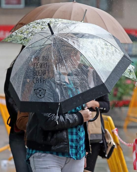 Las lluvias seguirán siendo frecuentes el domingo del último fin de semana de mayo