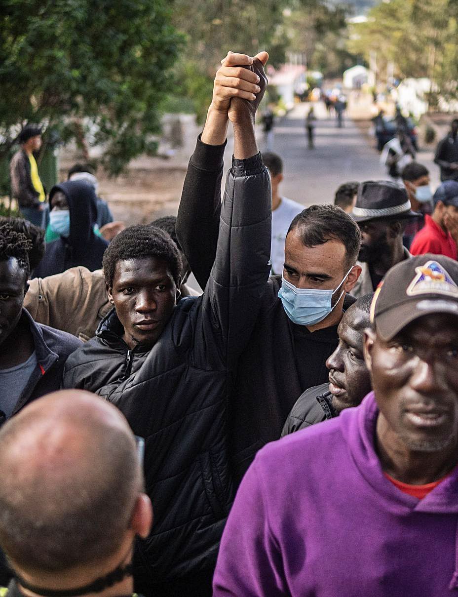 Migraciones expulsará del campamento de Las Raíces a los migrantes violentos 