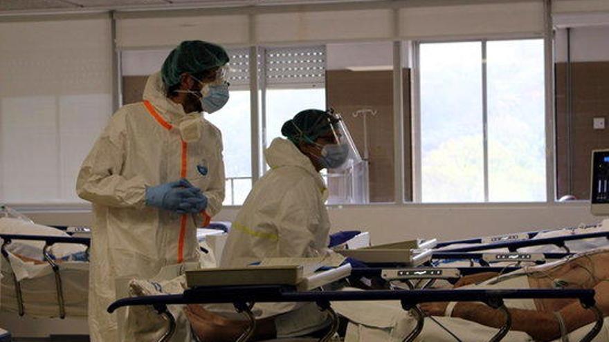 Els hospitalitzats a les comarques gironines baixen dels 500