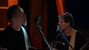 Lou Reed i Metallica interpreten junts la cançó ’Sweet Jane’ al Madison Square Garden, el 30 d’octubre del 2009.