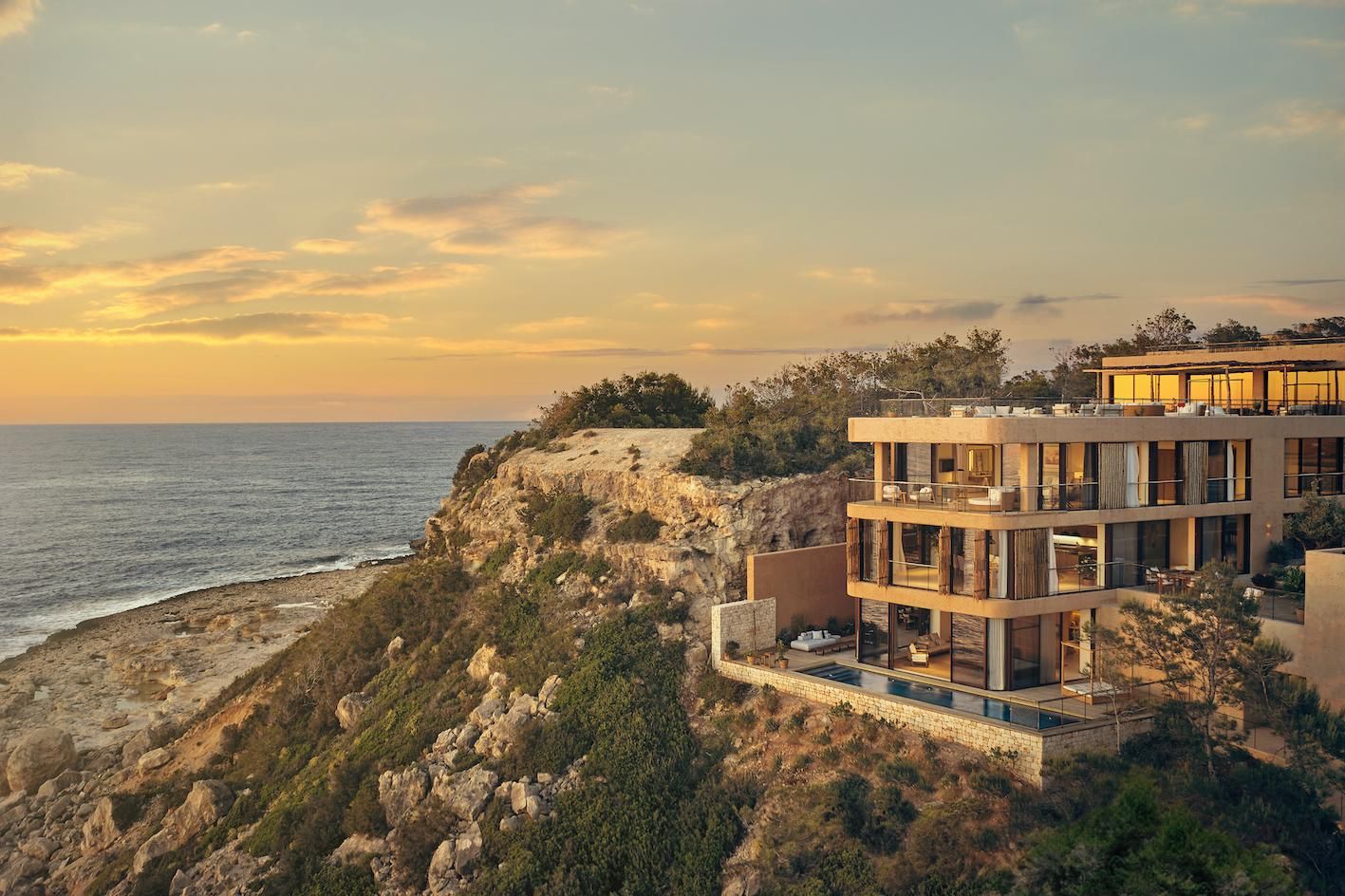 The Cliffhanger, una de las mansiones de Six Senses Ibiza