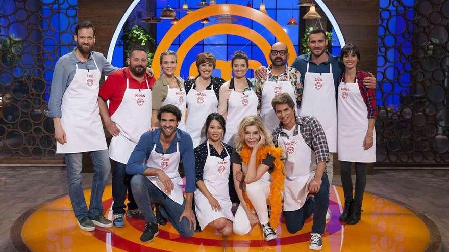 Los concursantes de la segunda edición de &#039;MasterChef Celebrity&#039;.