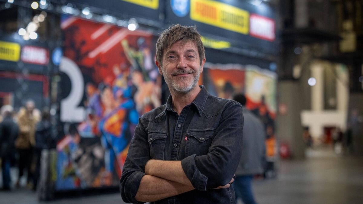 Paco Roca en el Salón del Cómic de Barcelona.