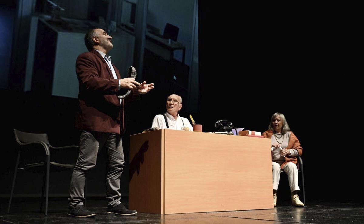 Representación en el
auditorio de Afundación.
| Rafa Vázquez