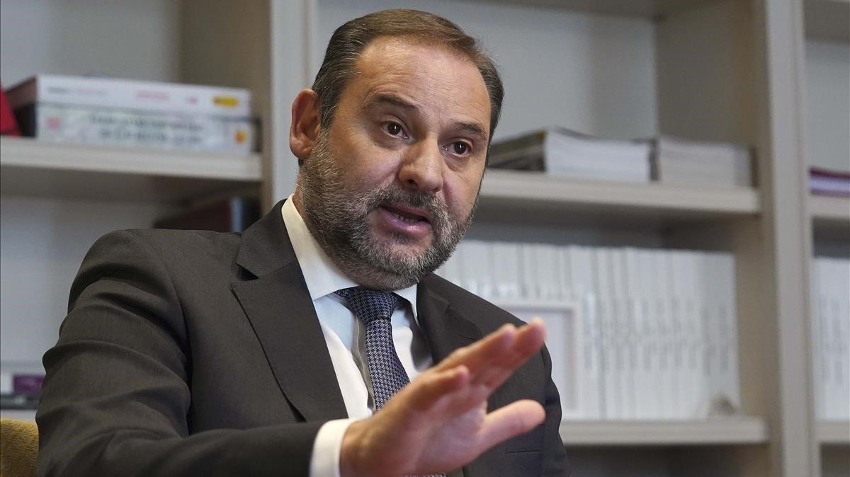 El ministro de Transportes, José Luis Ábalos. El ministro de Transportes, José Luis Ábalos.