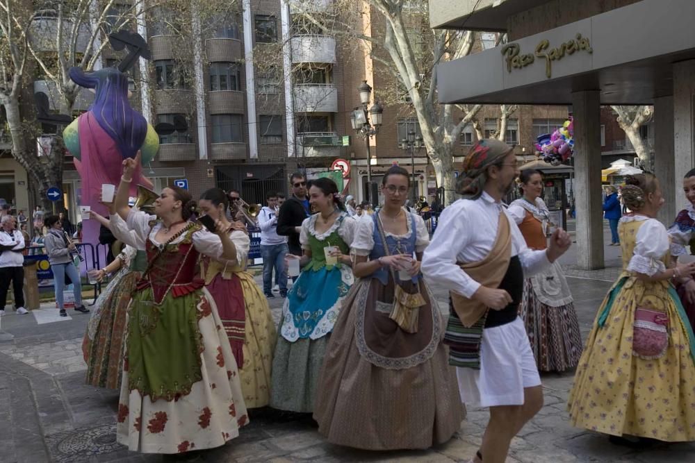 Visita oficial a las fallas de Xàtiva