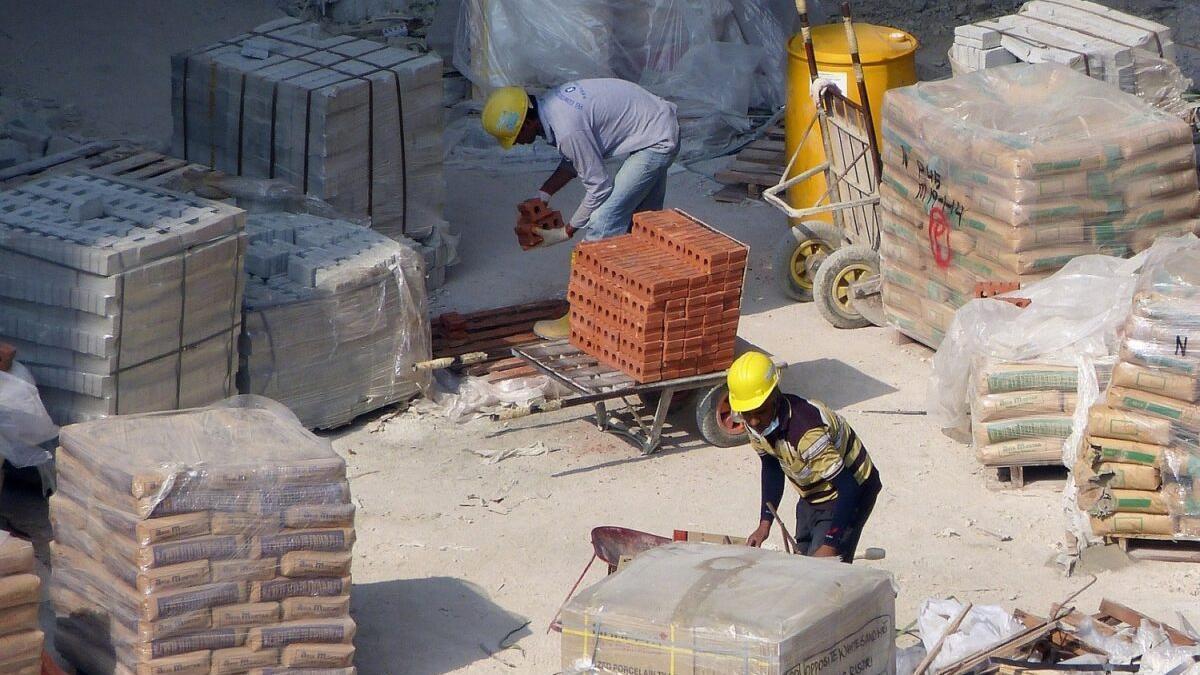 Trabajadores de la construcción, en una imagen de archivo.