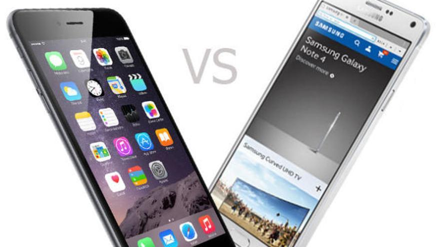 iPhone 6 versus Samsung Galaxy Note 4: quin és el millor?