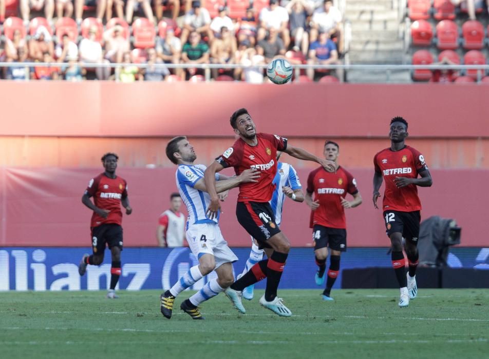 Mallorca-Real Sociedad: Los bermellones encajan su primera decepción