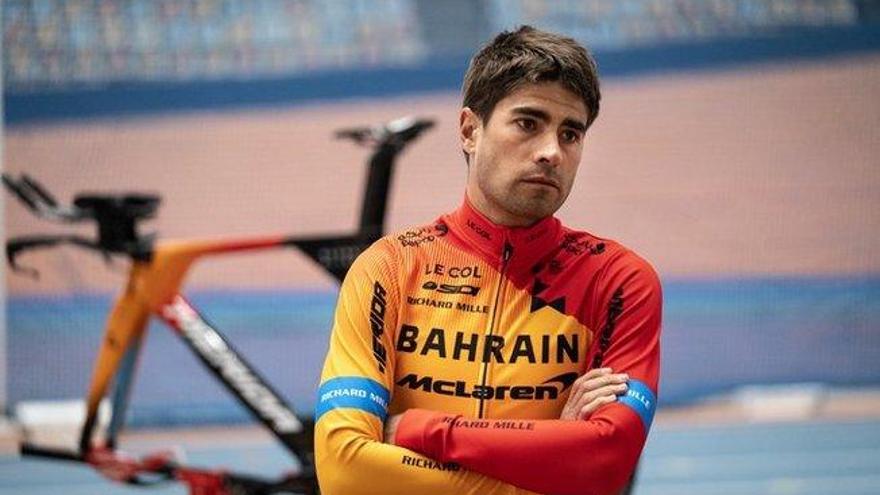 Mikel Landa se estrena en Andalucía con el equipo Bahrein