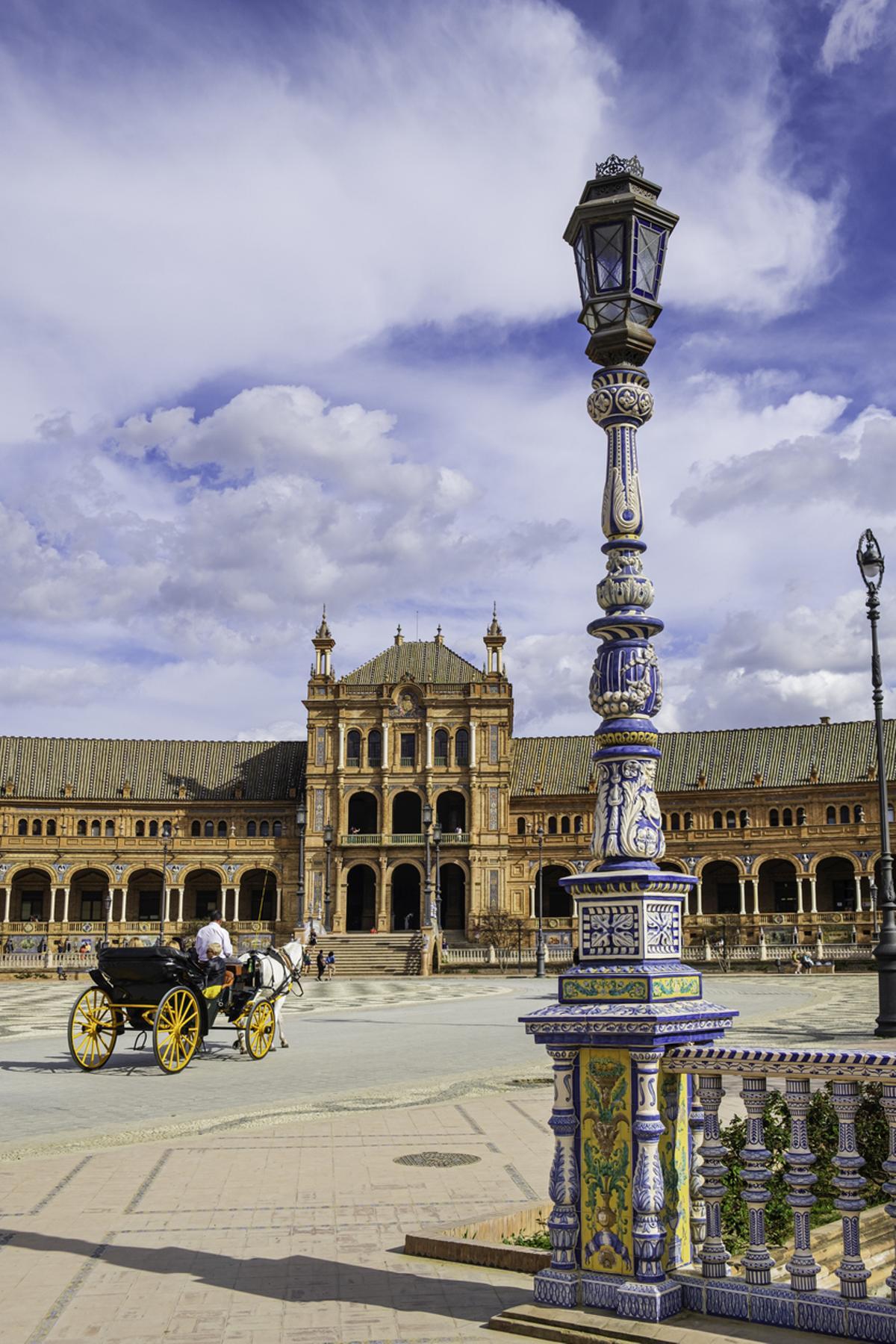 Plaza de España de Sevilla, la plaza más escenográfica de la ciudad (España)