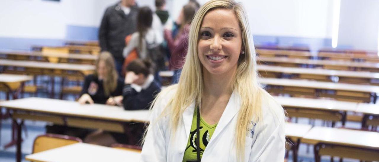 Rita Robles, doctoranda en el Instituto de Neurociencias.