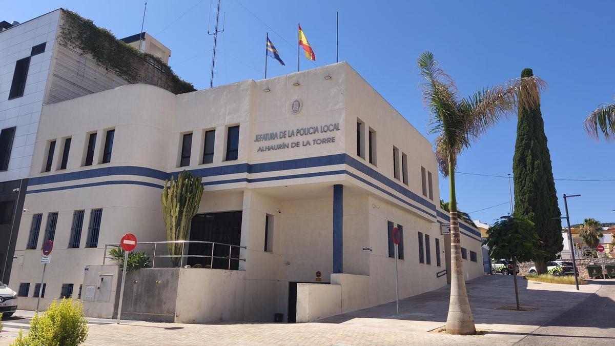 Sede de la Jefatura de la Policía Local de Alhaurín de la Torre.