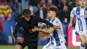 El Leganés ajuda el Barça a guanyar