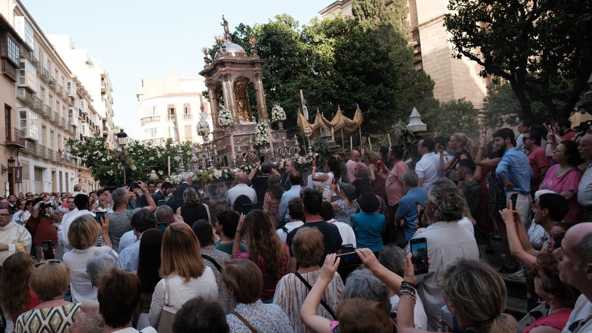 Corpus Christi en Málaga 2025