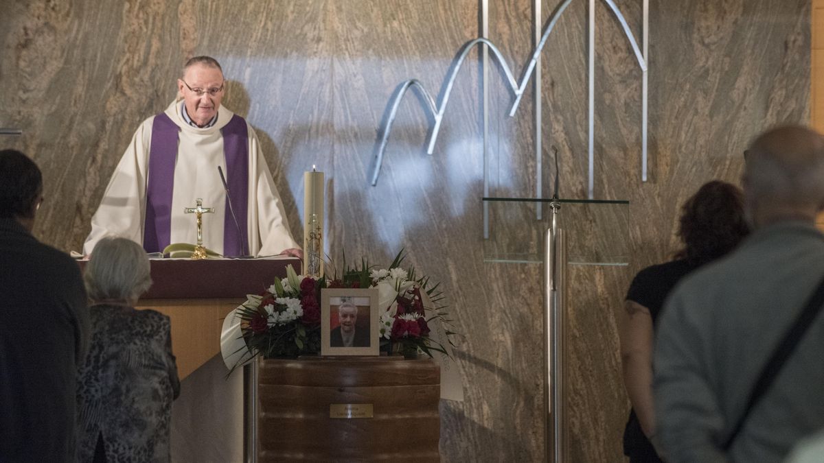 Imatge del funeral d&#039;Antònia Llanes