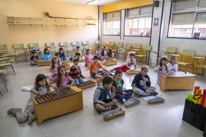 El colegio La Ería trabaja la conciencia medioambiental al habla con Moncloa
