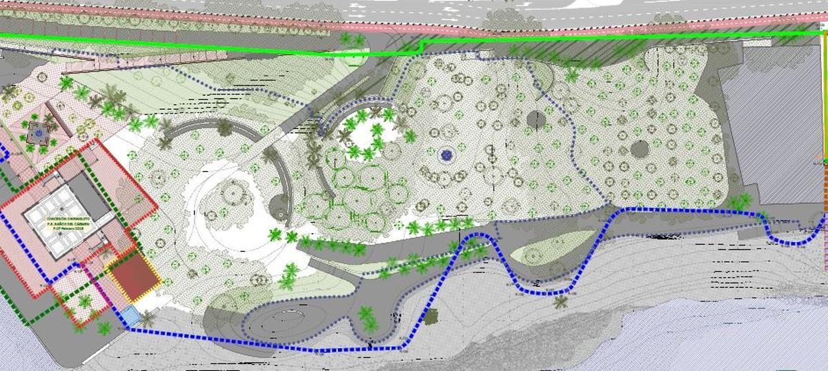 Proyecto básico de actualización del proyecto de los Baños del Carmen, de marzo de 2021.