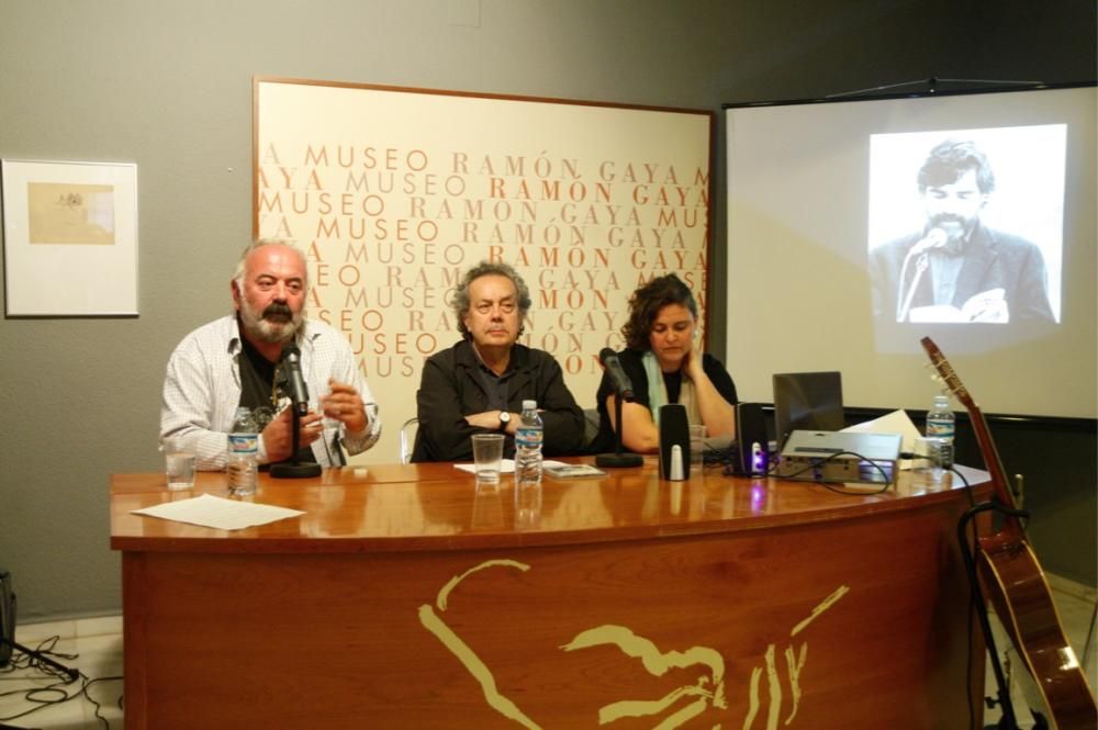 Homenaje a Paco Miranda en el Museo Ramón Gaya