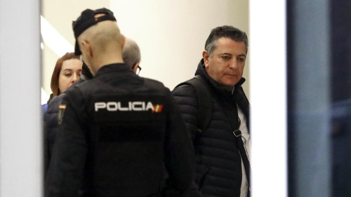 Manuel González Sánchez, formador de maquinistas, a su llegada.