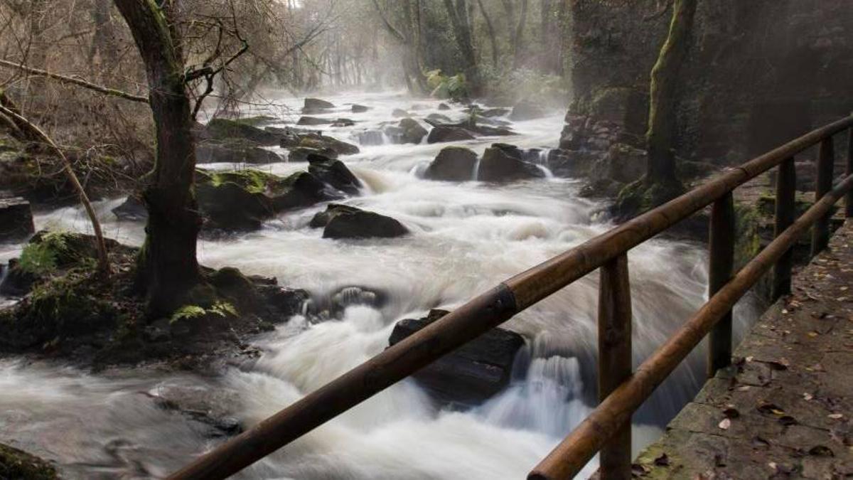 Imagen del río Anllóns.