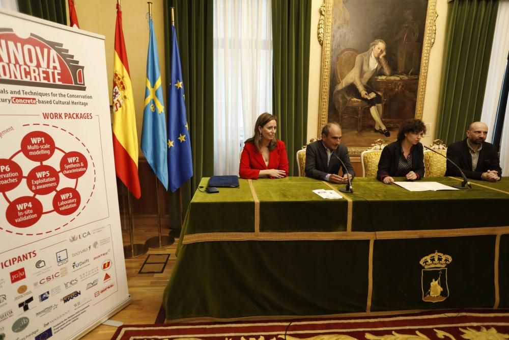 Así será la obra de reparación del Elogio de Gijón