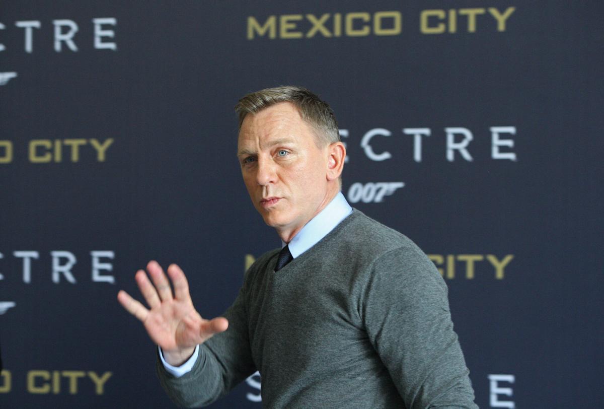 MEX08. CIUDAD DE MÉXICO (MÉXICO), 01 /11/2015.- El actor británico Daniel Craig llega hoy, domingo 1 de noviembre del 2015 del 2015, al estreno de la nueva cinta de James Bond, "Spectre", en Ciudad de México (México) . EFE/ Mario Guzmán