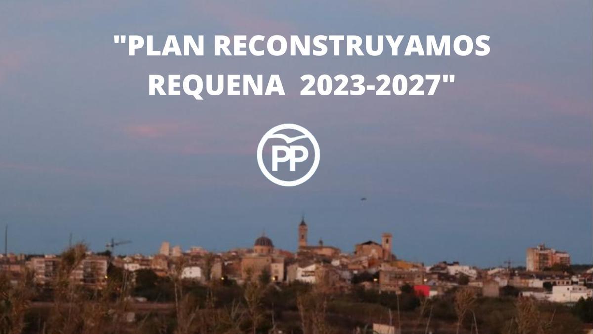 Plan de reconstruyamos Requena del PP