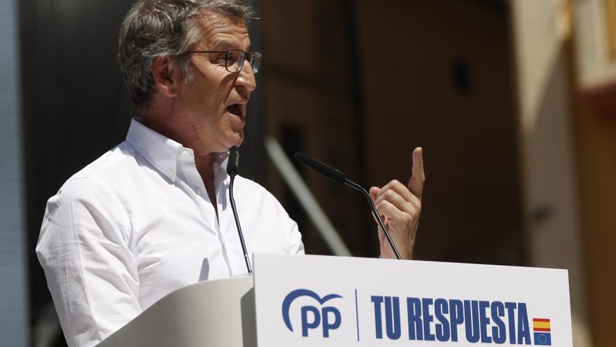 Elecciones europeas: Feijóo estará en Murcia el primer día de campaña