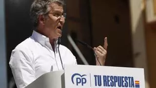 Elecciones europeas: Feijóo dará su primer mitin de campaña este viernes en Murcia