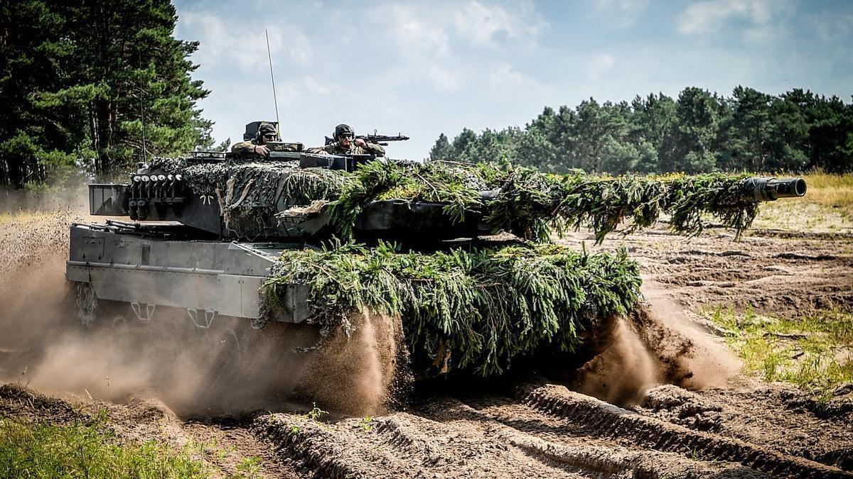 Tanques Leonard del ejercito español.