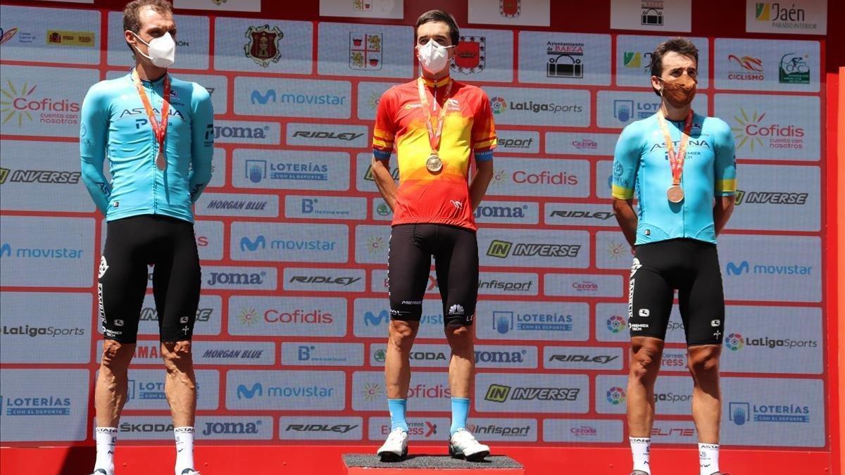 Pello Bilbao y Mavi García, campeones de España de contrarreloj