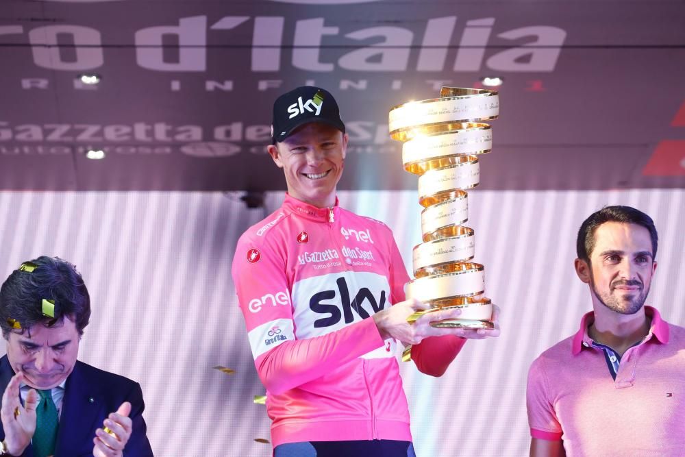 Chris Froome gana su primer Giro de Italia