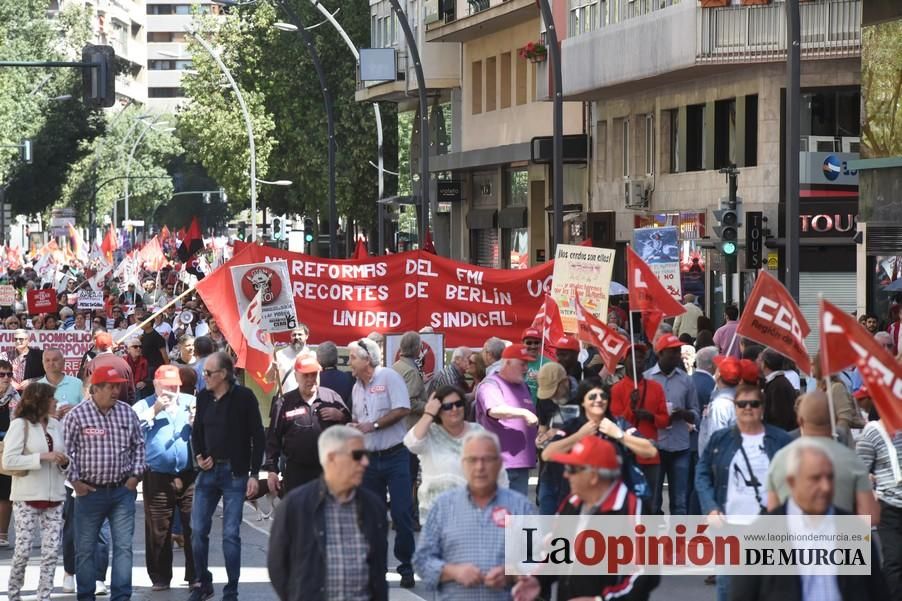 Primero de mayo en Murcia