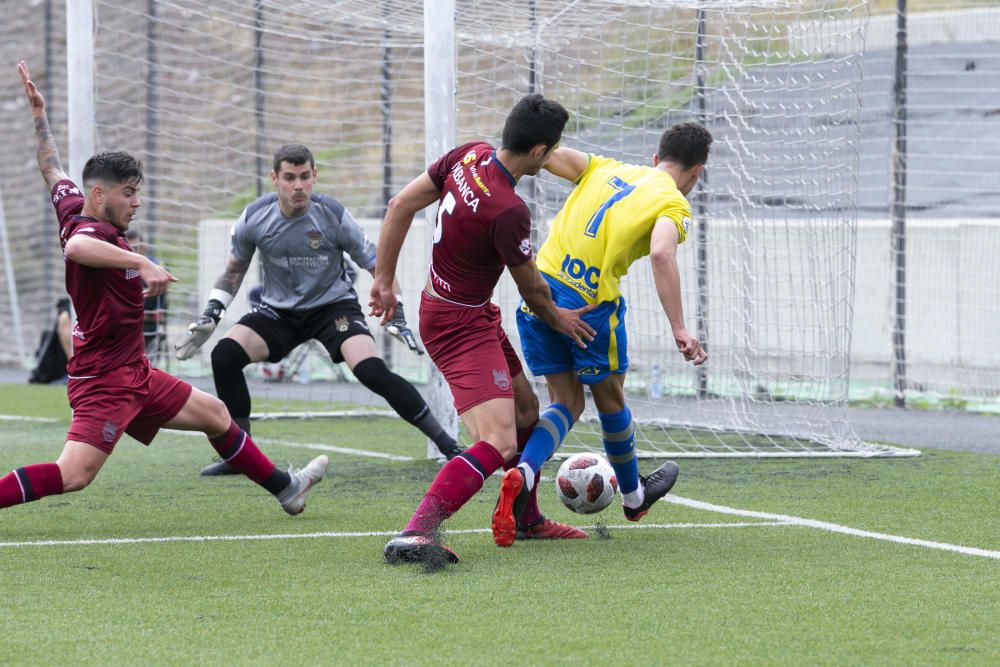 05.05.19. Las Palmas de Gran Canaria. Fútbol segunda división B temporada 2018-19. UD Las Plamas Atlético - Pontevedra. Anexo Estadio de Gran Canaria . Foto Quique Curbelo  | 05/05/2019 | Fotógrafo: Quique Curbelo