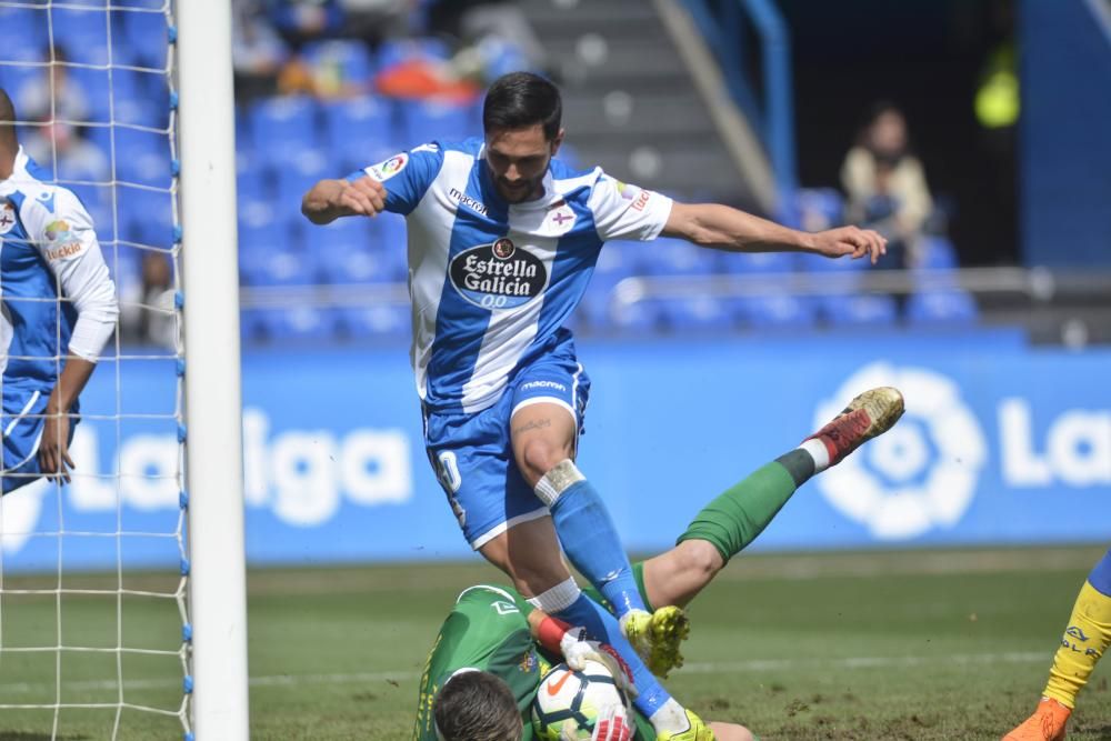 El Dépor empata ante Las Palmas en Riazor