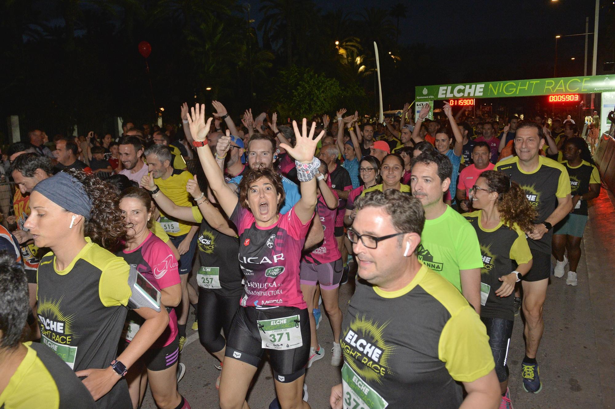 1ª edición de la Carrera nocturna  Elche Night Race