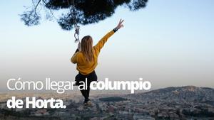 Tensenyem com arribar al gronxador del mirador dHorta