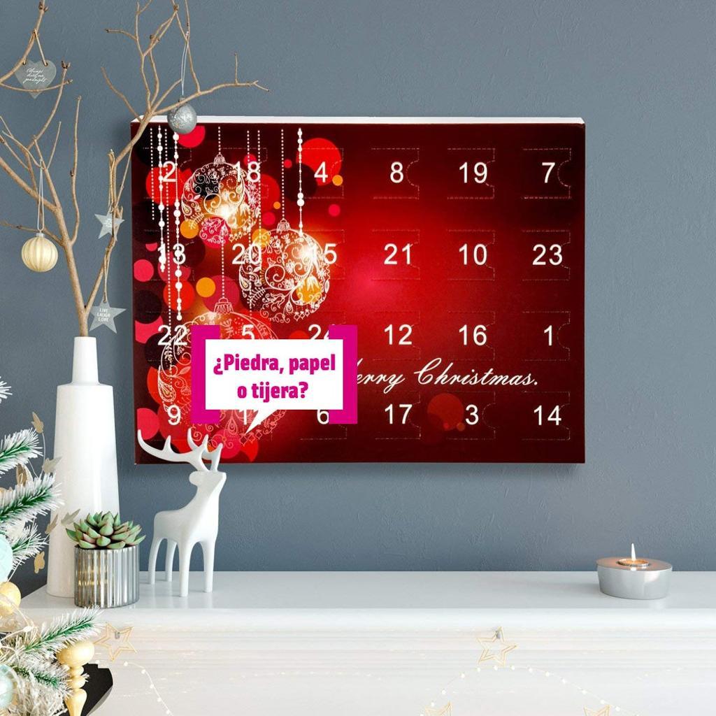 Calendario de adviento de piedras de Amazon
