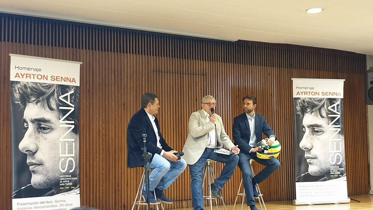 El libro de Senna fue presentado en Madrid por José Mª Rubio y Lemyr Martins