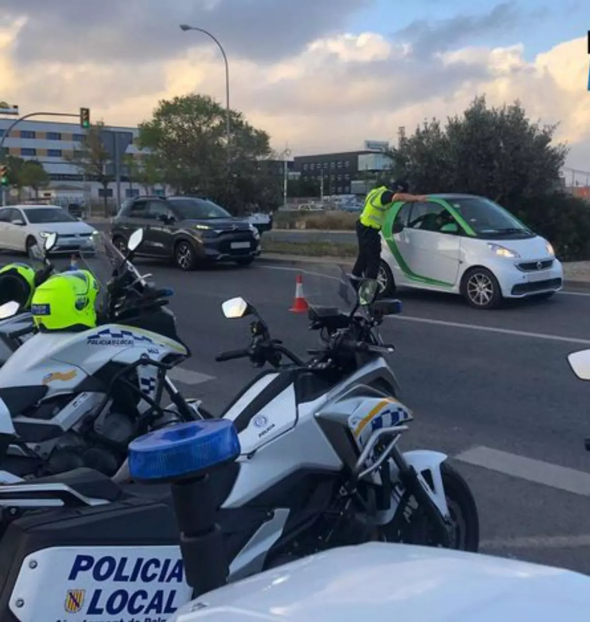 La Policía de Palma impone 87 multas en cuatro controles