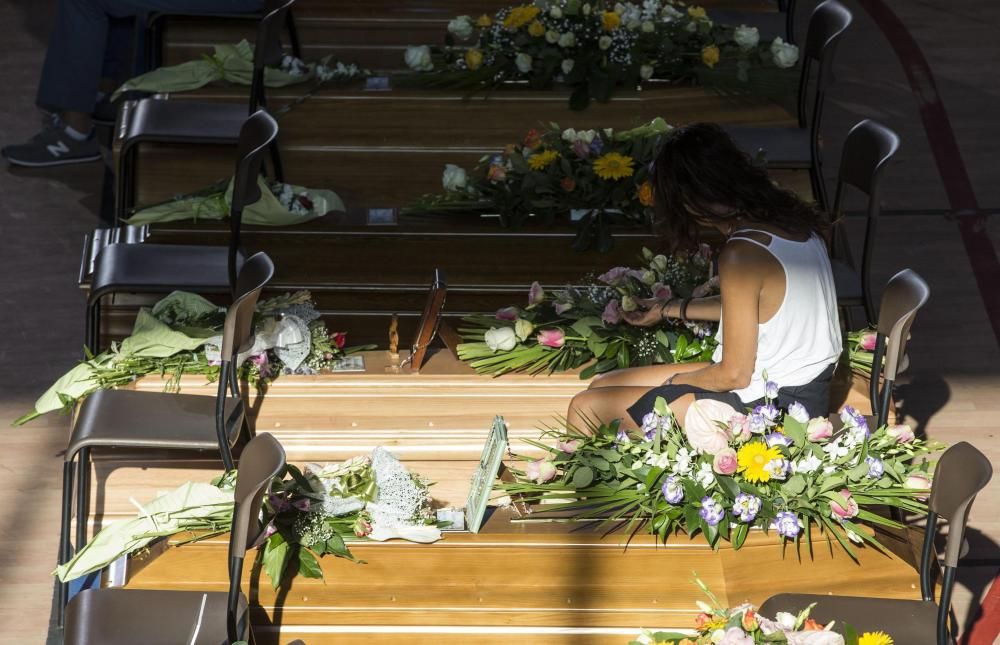 Funeral por las víctimas del terremoto de Italia
