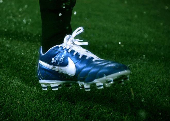 Piqué lleva las Nike Tiempo Legend IV, como Sergio Ramos y Pepe