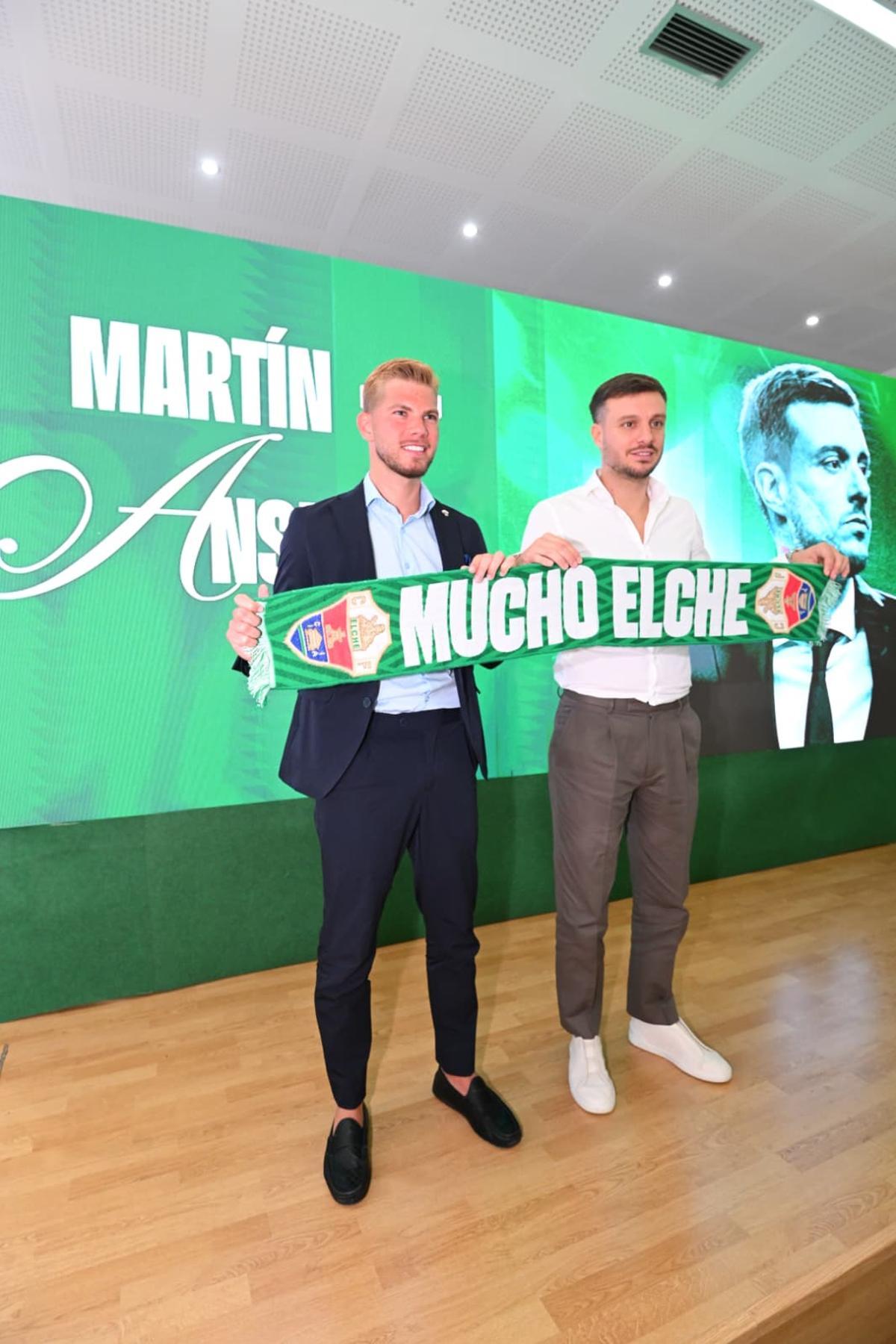 Presentación de Martín Anselmi, nuevo entrenador del Elche CF